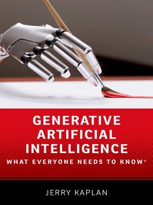 cover image of Generative Artificial Intelligence